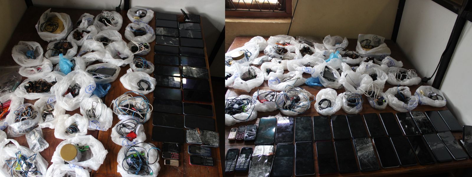Phones, SIMs, Seized in Boossa Prison Raid